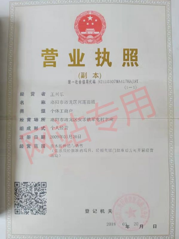 營(yíng)業(yè)執照